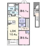 ソノクラッセ Aの間取り画像