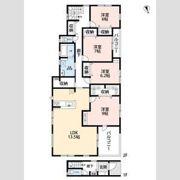 リーブルファイン相模町の間取り画像