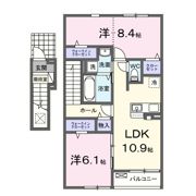 ロータス水巻3の間取り画像