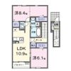 ロータス水巻3の間取り画像