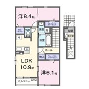 ロータス水巻3の間取り画像