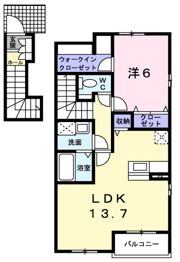 ソレイユ メゾンの間取り画像