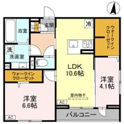 Dアヴァンス南越谷の間取り画像