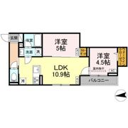 セレスティア六町Ⅳの間取り画像