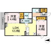 セレスティア六町Ⅳの間取り画像