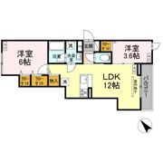 セレスティア堀切Ⅱ Ⅱの間取り画像