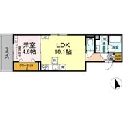 D-asset府中町の間取り画像
