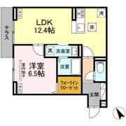 D Paina 市場下町の間取り画像