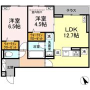 D Paina 市場下町の間取り画像
