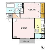 グリーンハイツの間取り画像