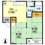ライムハイツの間取り画像