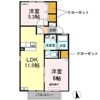 ハイカムール川口 A棟の間取り画像