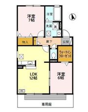 ポワール Bの間取り画像
