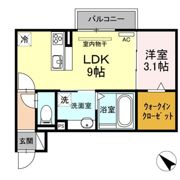 ベルクの間取り画像