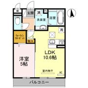シャン ドゥ フルールの間取り画像