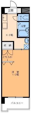 サンループ加藤の間取り画像