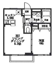 ルミナス クレの間取り画像