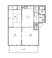 ラ・パルテール兼基弐番館の間取り画像