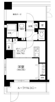 ライオンズステーションプラザ大山の間取り画像