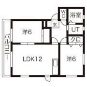 ゆ～とぴあF棟の間取り画像