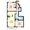 ハイツ宮Gの間取り画像