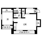 第二永光マンションの間取り画像
