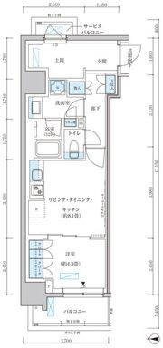 パークアクシス池袋イーストの間取り画像
