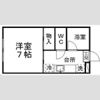 コーポ一栗の間取り画像