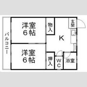 コーポ藤和の間取り画像