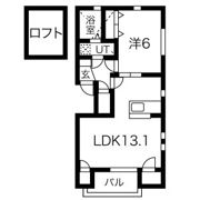 ルーテシアIIの間取り画像