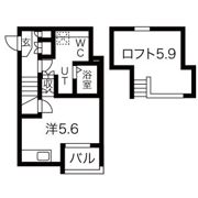 ランドスクエア上飯田の間取り画像
