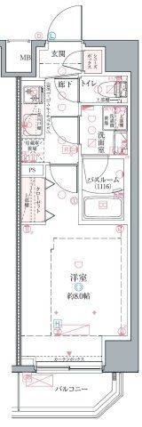 クレヴィスタ中野の間取り画像