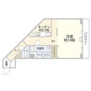 キャッスルマンション代官山の間取り画像