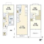 国立市の間取り画像
