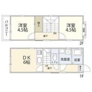 横浜市港南区の間取り画像