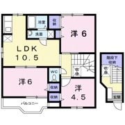ファミールヒルズ Eの間取り画像