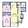 ブロッサム プラム館の間取り画像