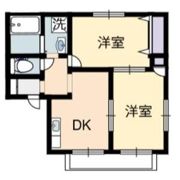 コーポきららⅡの間取り画像