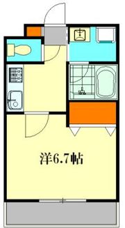 Mycrib J．M．Yの間取り画像