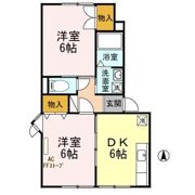 メイユールクラルテ Aの間取り画像