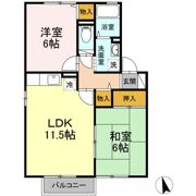 ロワジール Ⅲ番館の間取り画像
