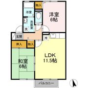 ロワジール Ⅲ番館の間取り画像