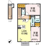 ポワール Kの間取り画像