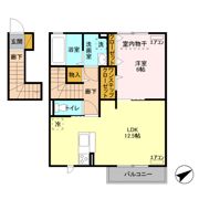 フォーゲルテラス グリューン Ⅴの間取り画像