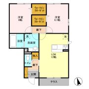 静庵 弐の間取り画像