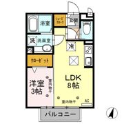 セントラルヴィレッジ Aの間取り画像