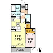 ヴィラクレストⅦの間取り画像