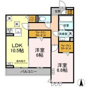 リアンフォールの間取り画像
