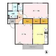 シトラスの風 Aの間取り画像