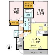 Zen 弐番館の間取り画像
